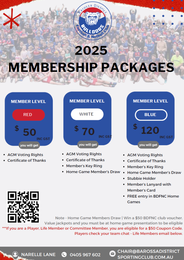 Membership Packages 2025